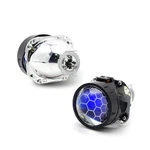 2.5" Bixenon Projector Lens Mini H1 Blue Honeycomb H4 H7 Yellow Demon Eyes. Fixed Price $74.79.