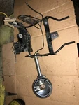79 Honda XL-100S Headlight Bracket And Turn Signal, 61311-437-770ZA,. Fixed Price $49.00.