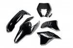 Plastic Kit Ktm Exc 125 250 300 350 450 500 2009 - 2011 Ufo Black Headlight Holder. Fixed Price $118.40.