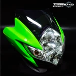 Headlight Lamp Motorcycle Bike Fairing Green For Kawasaki Ksr Streetfighter. Fixed Price $137.29.