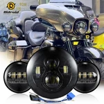 7" Led Headlight Hi/lo & 4.5" Fog Passing Lights For Indian Chieftain Dark Horse. Fixed Price $60.99.