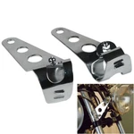 Chrome 28-34MM Headlight Mount Bracket Fork Ear Fit Honda CB650 CB750 Yamaha. Fixed Price $8.99.