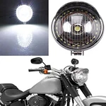 12V Motorcycle Chrome Led Angel Eye Headlight Lamp Universal For Harley Chopper. Fixed Price $20.90.