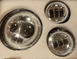 Yeego Motorcycle 7 Inch Led Headlight Fog Passing Lights Ring Headlamp For Road. Fixed Price $79.99.