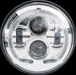 Rivco Products LED-130C Headlight 7" Dot Chr. Fixed Price $289.95.