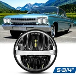 Dot 5.75" 3/4" Led Headlight Drl Hi/lo Beam For Chevy Impala Bel Air 1962-1975. Fixed Price $39.99.