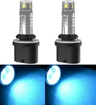 Led 20W 880 H27 Icy Blue 8000K Two Bulbs Fog Light Replacement Upgrade Show Lamp. Fixed Price $27.00.