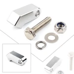 Chrome Moto Headlight Mounting Block Bracket For Harley Custom 3/4" I.d. Wide. Fixed Price $14.85.