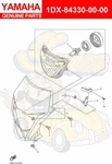 Yamaha Body Assy 1DX-84330-00-00 Oem New. Fixed Price $28.25.