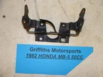 1982 Honda MB50 Scooter Motorcycle Oem Front Headlight Mount Bracket. Fixed Price $48.00.