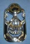 Custom Lens Cover Trim Skull Tombstone Taillight Grill Harley Chopper Chrome. Fixed Price $18.99.
