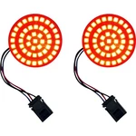 Custom Dynamics Genesis Front Turn Signals Red GEN-4-R-25ST. Fixed Price $109.95.