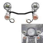 Led Passing Fog Spot Light Bar Turn Signal Lamp Fit For Harley Road King 94-13. Fixed Price $125.99.