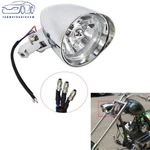 Universal Aluminum Motorcycle Chopper Bobber 4.5" Custom Head Light Lamp. Fixed Price $44.58.