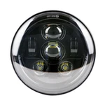 Black 7" Led Hi / Lo Projection Headlight For Harley Street Glide Softail Flhx. Fixed Price $129.99.
