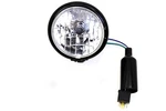 4-1/2 Inch Round Headlamp Black For Harley-davidson. Fixed Price $64.99.