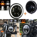 5.75" Led Headlight Housing Bracket For Yamaha Virago 250 750 535 1100 Vmax 1200. Fixed Price $57.37.