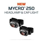 New Mycro 250 Headlamp & Cap Light, Twin Pack. Fixed Price $25.95.