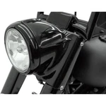 Drag Specialties Black Headlight Nacelle Kit For 7" 86-17 Harley Softail. Fixed Price $505.57.