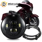 Black 7 Inch Led Headlight High-low + Mounting Bracket Kit For Harley Davidson. Fixed Price $47.97.