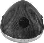 Emgo Lucas Style 7IN. Side Mount Headlight Shells Carbon Motorcycle 66-65069. Fixed Price $70.83.