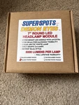 Demon Eyes 7 Black Led Headlamp Module. Fixed Price $225.00.