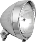 Harddrive 5.75" Headlight Bottom Mount Chrome Grooved W/ Visor 820-0305C. Fixed Price $1270.49.