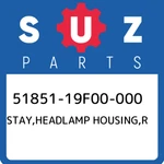51851-19F00-000 Suzuki Stay,headlamp Housing,r 5185119F00000, New Genuine Oem Pa. Fixed Price $74.68.