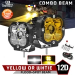 Colight 3"INCH Led Work Laser Ditch Pods Amber White Fog Driving Head Lamp. Fixed Price $91.58.