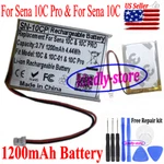 1200MAH Repair Battery For Sena 10C Pro & Bluetooth Camera Headset. Fixed Price $23.99.