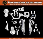 Baja Twin Engine Mounting Kit & Shock Towers Pipes. Fixed Price $386.39.