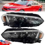 For Honda Civic 2022-2025 Full Led Black Headlight Headlamp Assembly Left Right. Fixed Price $260.12.