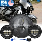 7INCH 100W Led Headlight Hi/lo + 2PCS 4.5 80W Fog For Harley Davidson. Fixed Price $54.88.