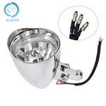For Bobber Chopper 4.5" Motorcycle Chrome Visor Headlight Lamp. Fixed Price $44.77.