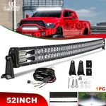 Upper Roof 52'' Curved Led Light Bar For Dodge Ram 1500/2500/3500 2002-2009 54". Fixed Price $142.87.