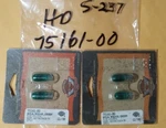 Harley-davidson Accessory Green Wedge Bulb .27A Lot Of 75161-00 (S-237). Fixed Price $8.25.