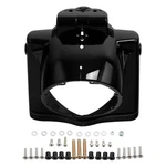 Black 7" Round Headlight Nacelle Cover Fit For Harley Road King 2014-2025 24 23. Fixed Price $79.80.