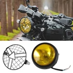 For Triumph Thruxton 400 T100 T120 6.8" Headlight Fog Hi/lo W/ Mesh Grill. Fixed Price $36.45.