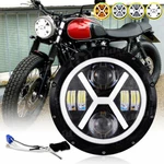 7" Inch Motorcycle Led Projector Headlights Headlamp For Triumph Bonneville T100. Fixed Price $32.99.
