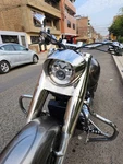 Fat Boy Style Headlight Bezel For Honda Shadow VT1100 VT750 VTX1300 Stainless. Fixed Price $350.00.