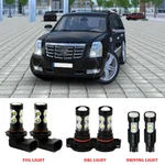 6000K Led For 2007-14 Cadillac Escalade Fog Driving Drl Light Bulbs Combo Kit Yu. Fixed Price $27.35.