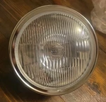 Emgo 66-64312 Honda Style 1/4" Headlight Assembly 4H Bulb. Fixed Price $29.99.