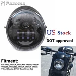 Led Headlight Passing For Harley V-rod Muscle Night Vrod Vrsca Vrscr. Fixed Price $111.01.