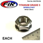 Yamaha Rear Spindle Nut, TI-GR5 Insert / M18X1.50MM Each, 90185-18009-00. Fixed Price $30.19.