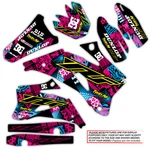 2012 2013 2014 2015 Graphics Kit Yamaha Bike Decal. Fixed Price $139.99.