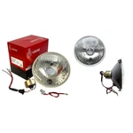 Genuine Lucas Classic 5 " Inch Motorcycle Headlamp Beam Unit With Pilot Aperture. Fixed Price $53.76.