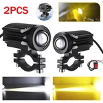 Led Motorcycle Headlight Yellow White Hi/lo Spot Driving Fog Lamp Atv IP68. Fixed Price $20.99.
