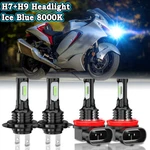 Led H7 H9 Headlight Blue Bulbs For Suzuki GSXR600 750 2006-2007 2011-2019. Fixed Price $21.70.