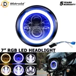 Blue/amber Halo 7" Motorcycle Led Headlight For Yamaha V-star 1100 650 Classic. Fixed Price $30.98.