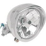 Drag Specialties Diamond Style Bottom Mount 5 3/4IN. Headlight With Visor Bez.... Fixed Price $126.83.